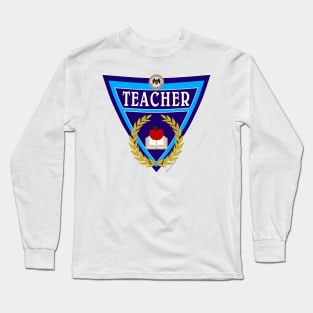 The Teacher Essentials Shield Long Sleeve T-Shirt